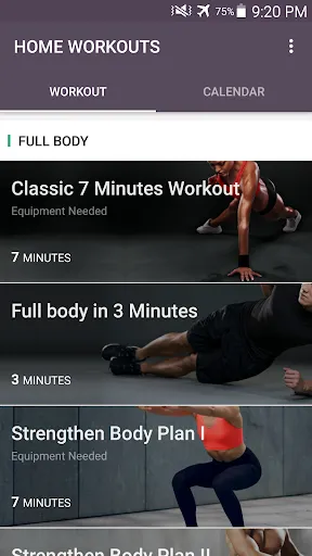 Home Workout - Workout Planner スクリーンショット