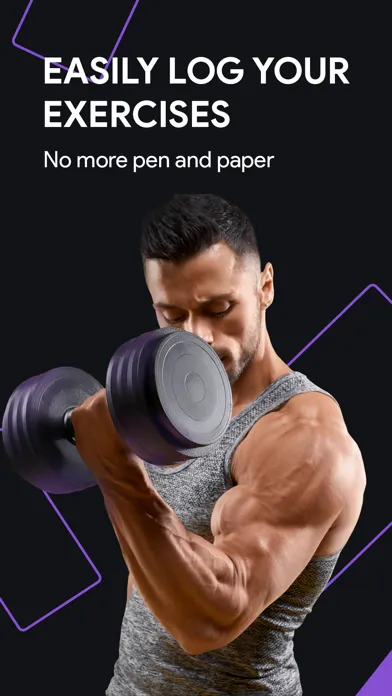 Workout Tracker & Gym Routine スクリーンショット