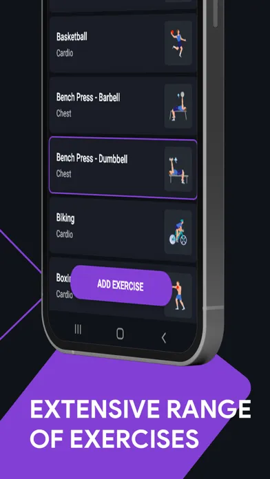 Workout Tracker & Gym Routine スクリーンショット