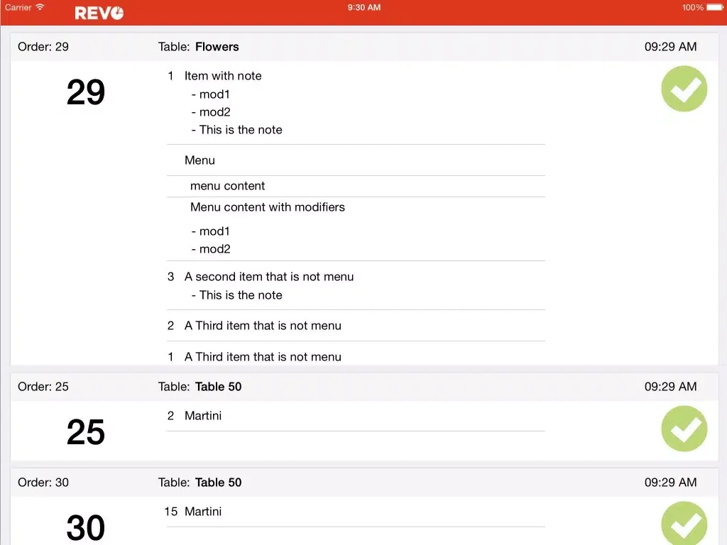 Revo DDS : Delivery Display System iPad  Ekran Görüntüleri