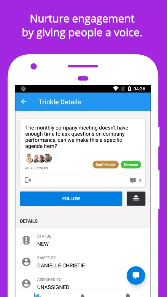 Trickle Screenshots