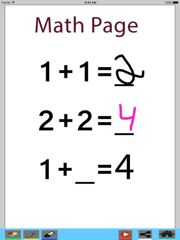 Worksheets iPad  スクリーンショット