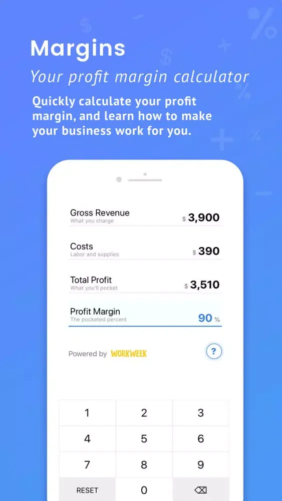 Profit Margin Calculator Screenshots