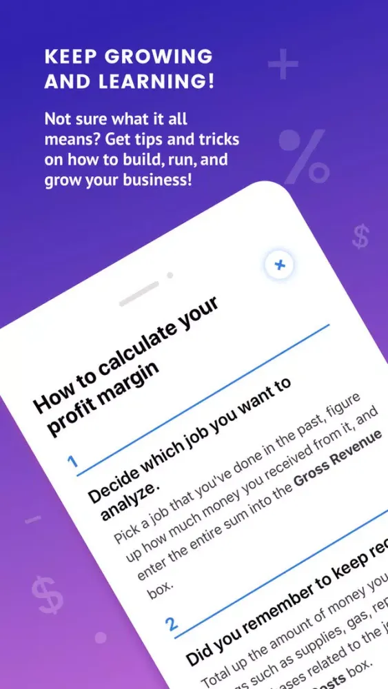 Profit Margin Calculator Screenshots
