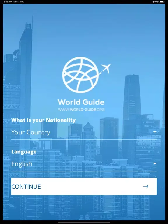 World Guide - Guide to World iPad  Screenshots