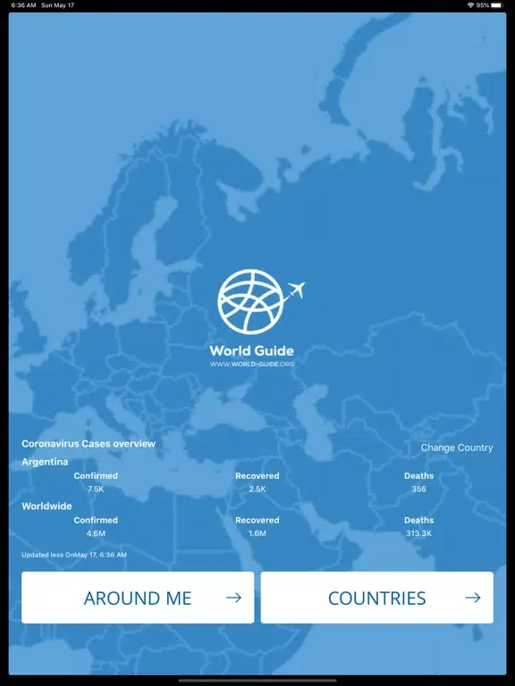 World Guide - Guide to World iPad  Screenshots