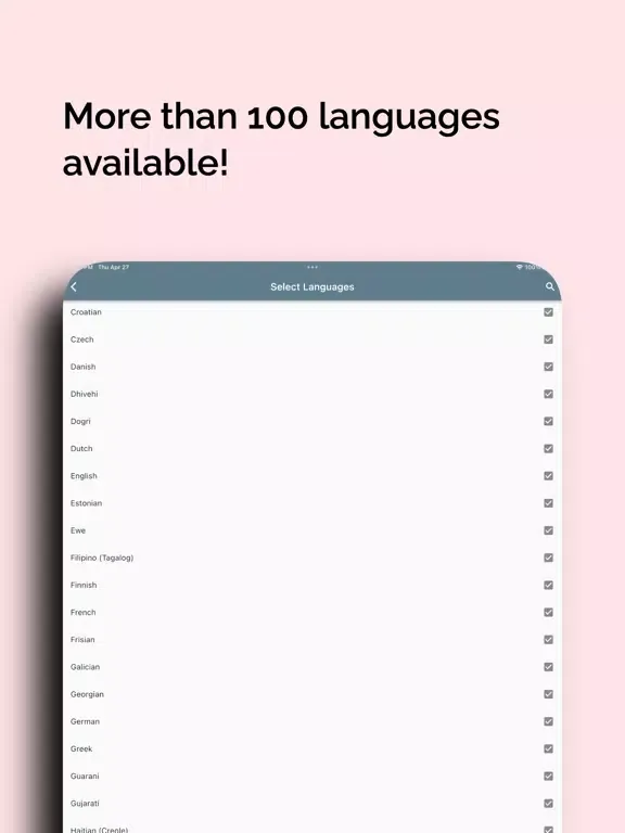 تصاویر WorldMap Translator iPad 