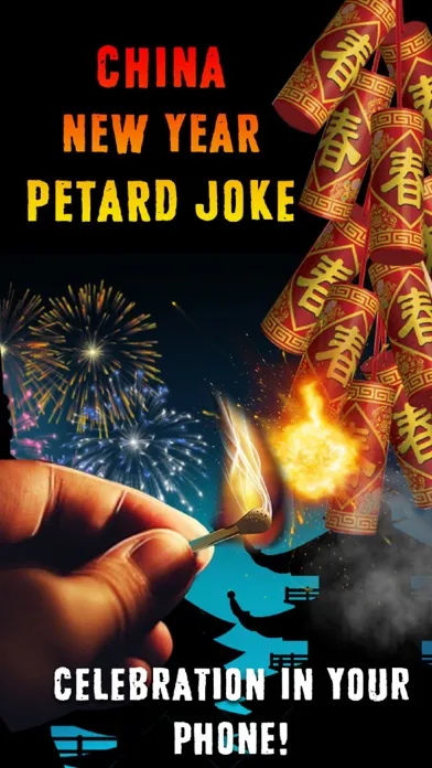 ภาพหน้าจอของ China New Year Petard Joke