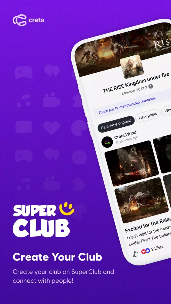 Super Club— Clubs & Friends应用截图