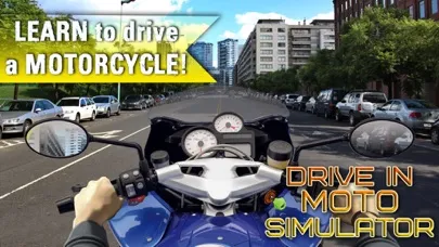 Drive In Moto Simulator应用截图