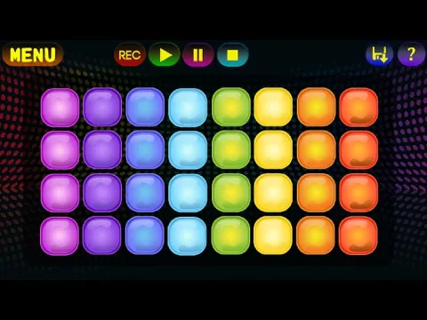 Capturas de tela do Dubstep Electro Drum Rainbow iPad 
