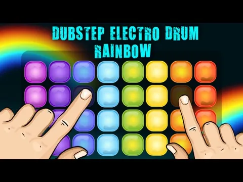 Capturas de tela do Dubstep Electro Drum Rainbow iPad 