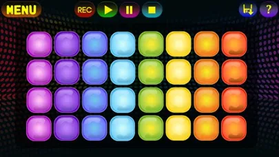 Capturas de tela do Dubstep Electro Drum Rainbow