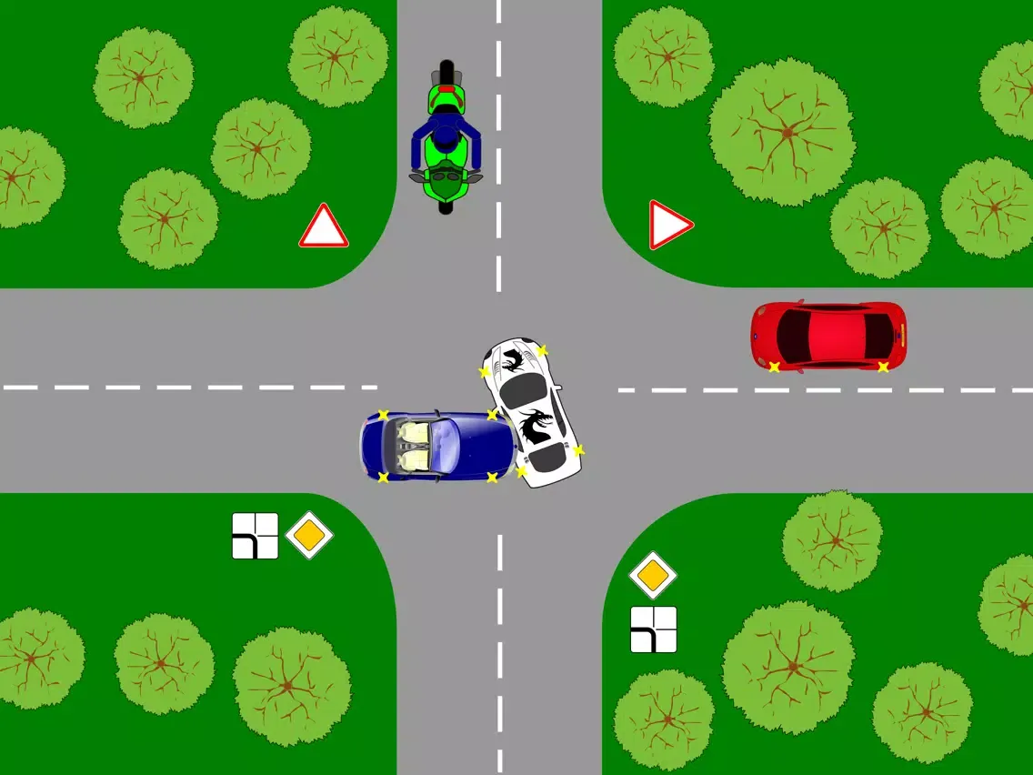 Driver Test: Crossroads iPad  স্ক্রিনশট
