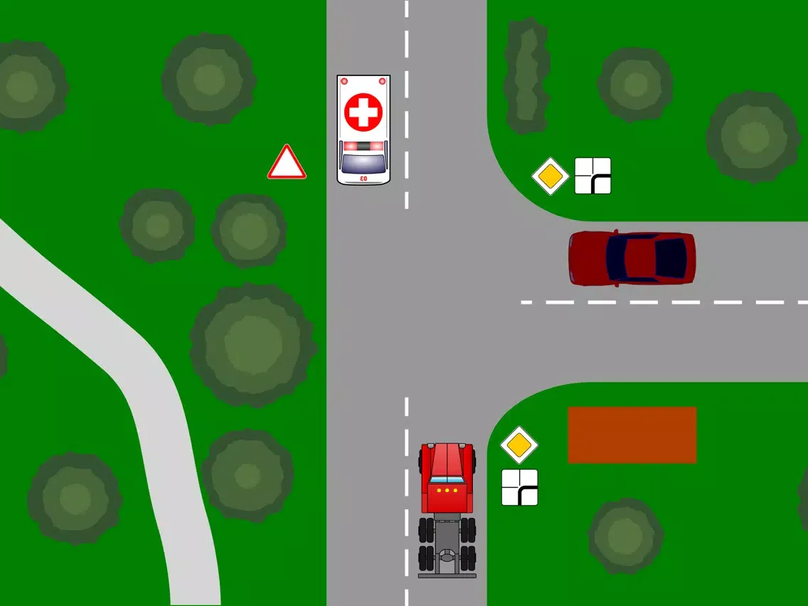 Driver Test: Crossroads iPad  স্ক্রিনশট