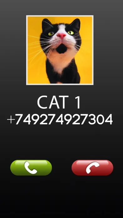 Скриншоты Fake Call Cat Prank