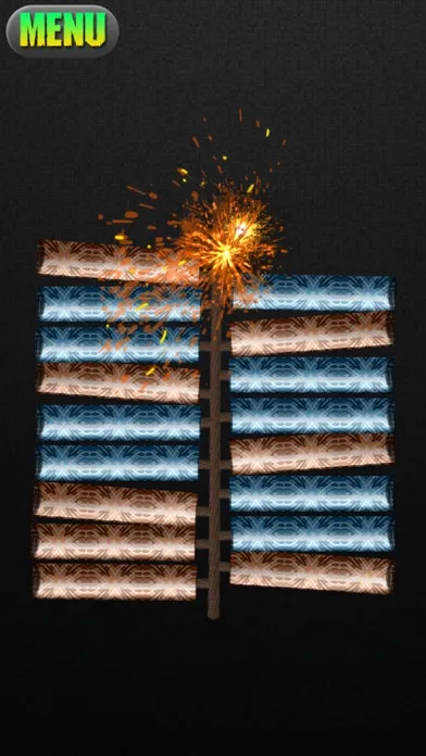 Captures d'écran de Firework Birthday Simulator