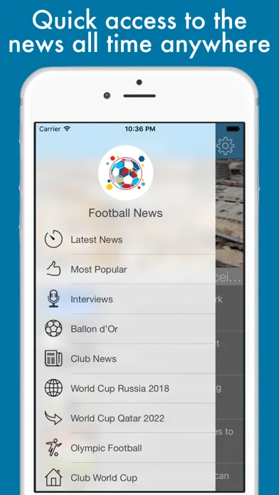 Football News - Worldwide Edition 스크린샷