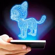 Hologram 3D Cat Prank Hologram 3D Cat Prank