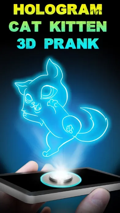 Screenshot di Hologram Cat Kitten 3D Prank
