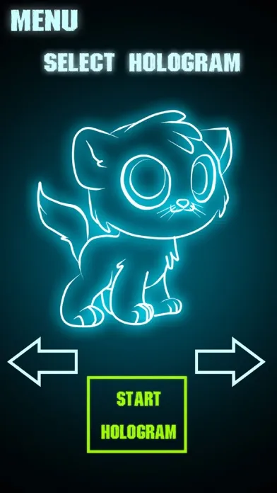 Screenshot di Hologram Cat Kitten 3D Prank