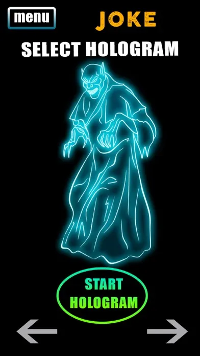 Hologram Vampire 3D Simulator Joke Screenshots