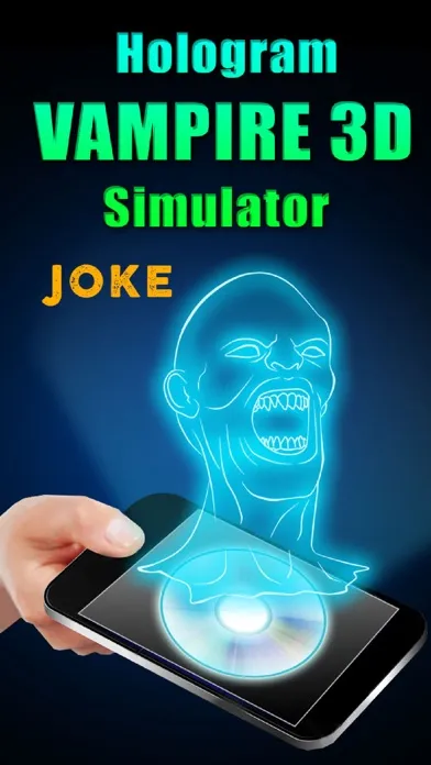 Hologram Vampire 3D Simulator Joke Screenshots