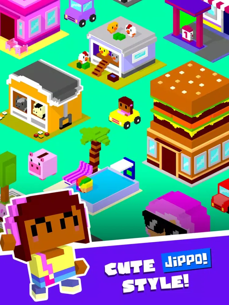 Capturas de tela do JiPPO! Street iPad 