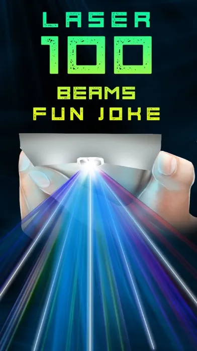 Laser 100 Beams Fun Joke سکرین شاٹس