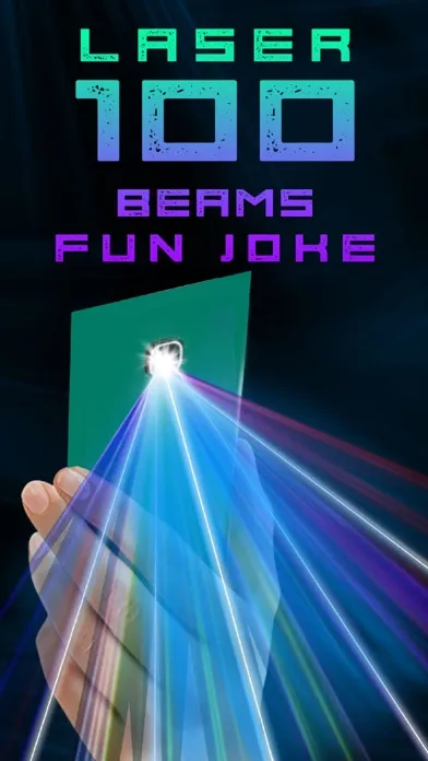 Laser 100 Beams Fun Joke سکرین شاٹس