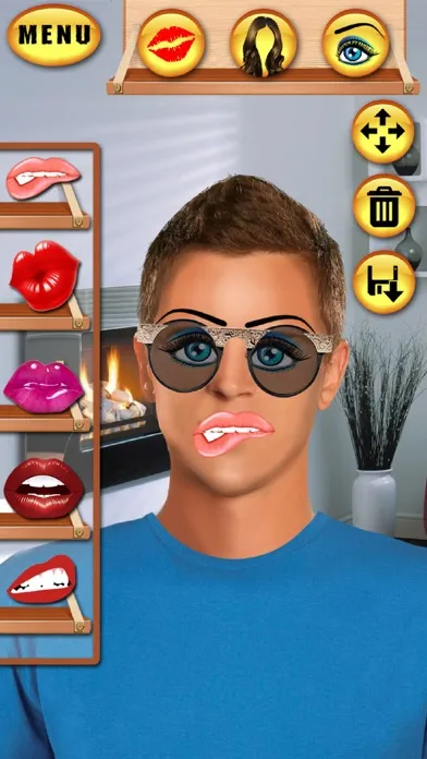 Capturas de tela do Make-up Photo Friend - Girl
