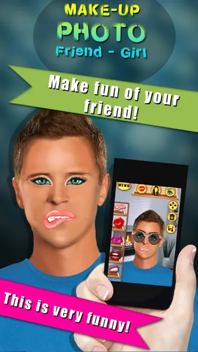 Capturas de tela do Make-up Photo Friend - Girl