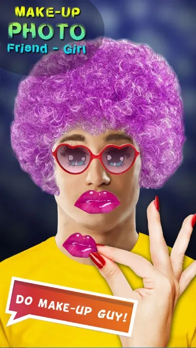 Capturas de tela do Make-up Photo Friend - Girl