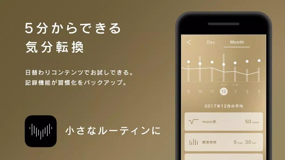 muon - 瞑想/マインドフルネスで日常をリセット Screenshots