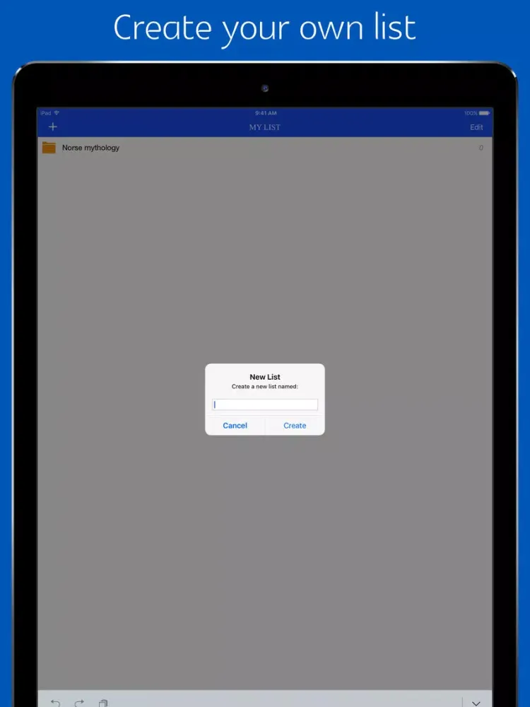 Mythology Dictionary - Combined iPad 应用截图