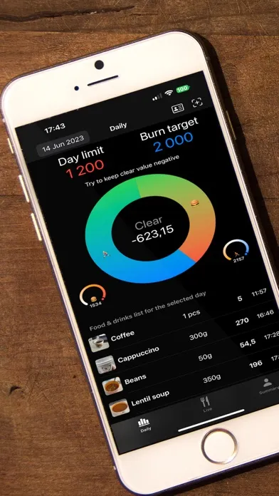 Zrzuty ekranu FeATness - weight loss tracker