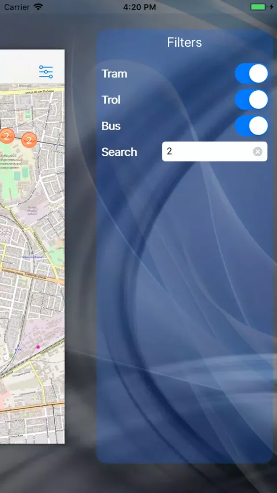 Скриншоты Routes online map