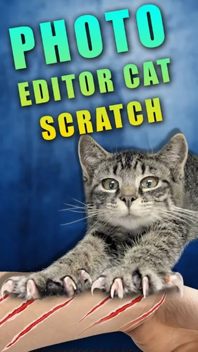 Ảnh chụp màn hình của Photo Editor Cat Scratch