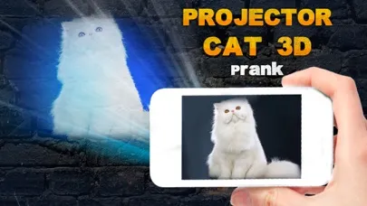 Capturas de pantalla de Projector Cat 3D Prank