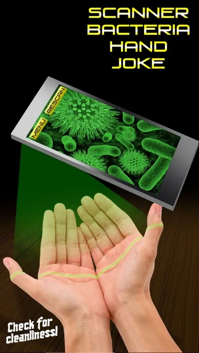 Capturas de pantalla de Scanner Bacteria Hand Joke
