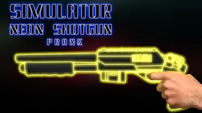 Simulator Neon Shotgun Prank سکرین شاٹس