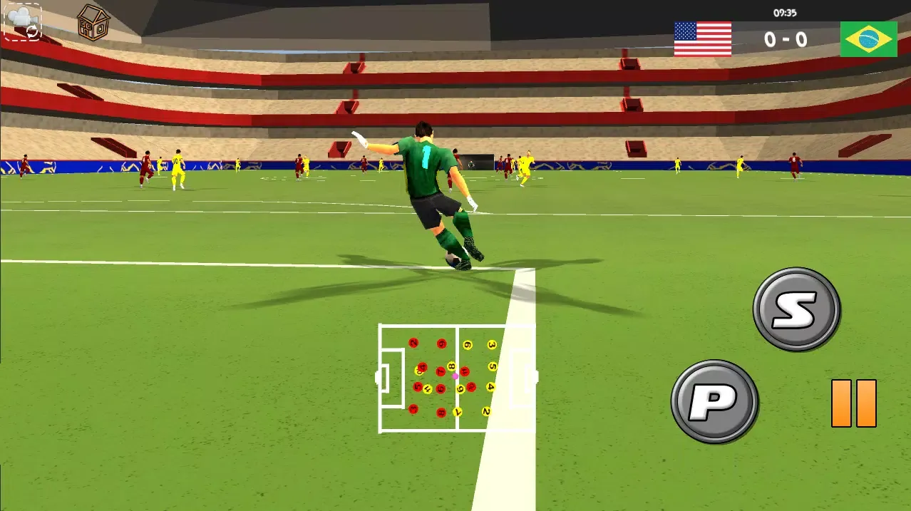 Zrzuty ekranu soccer star football world cup