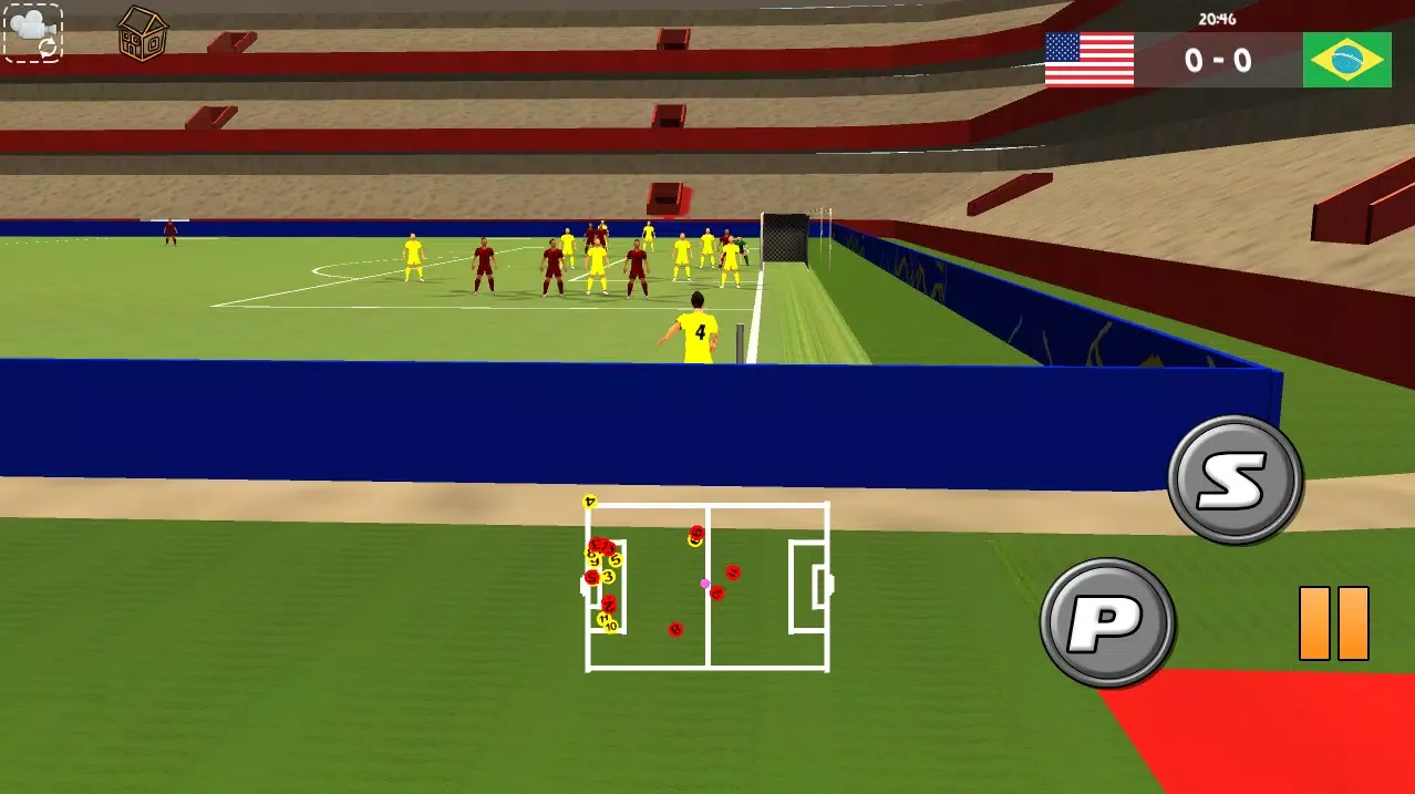 Zrzuty ekranu soccer star football world cup