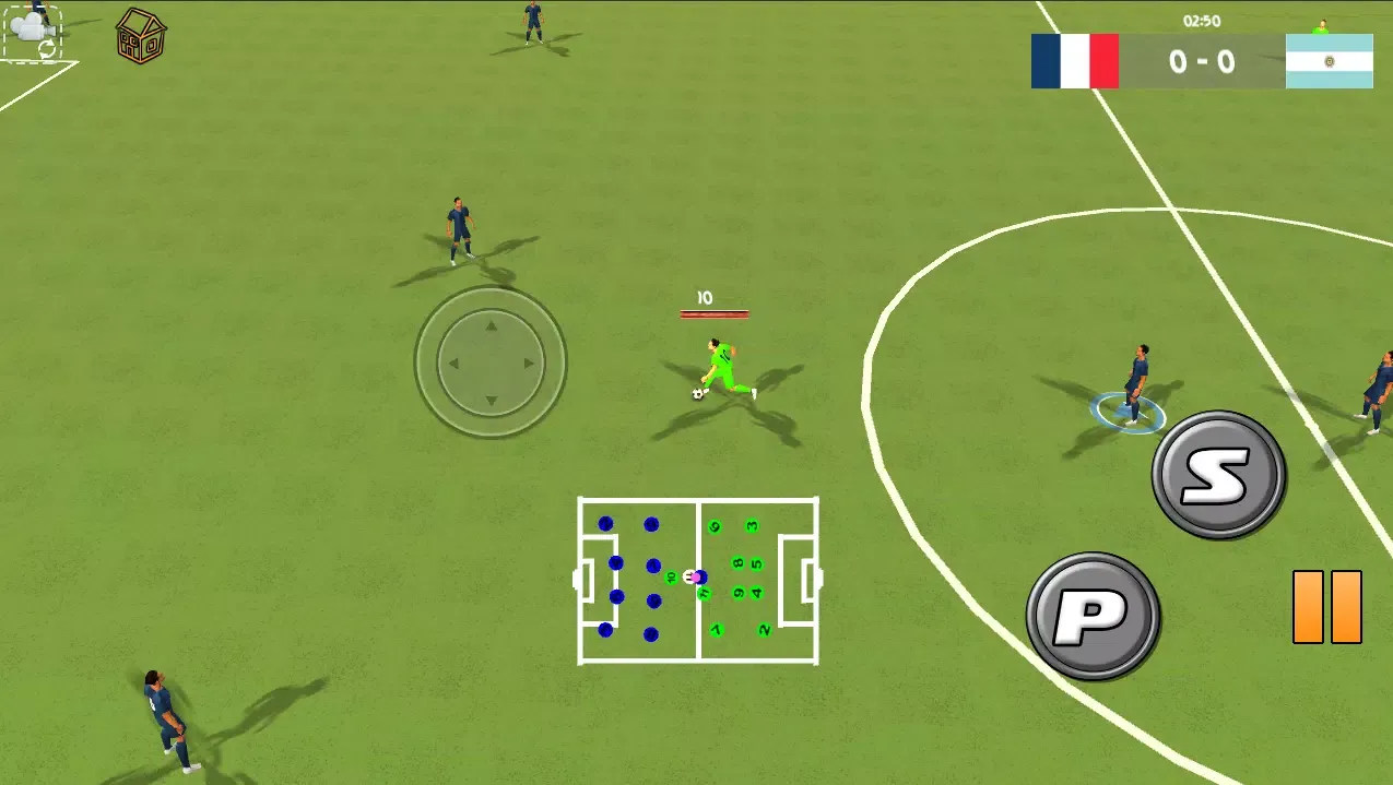 Zrzuty ekranu soccer star football world cup