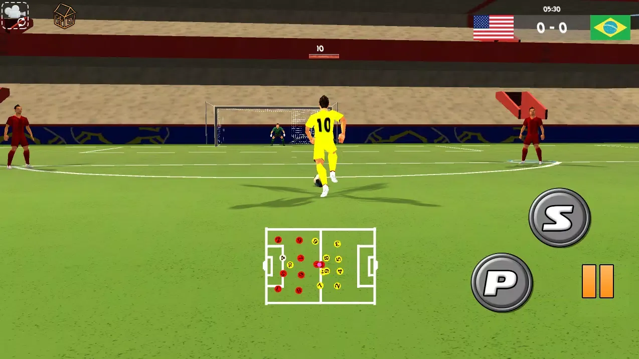 Zrzuty ekranu soccer star football world cup
