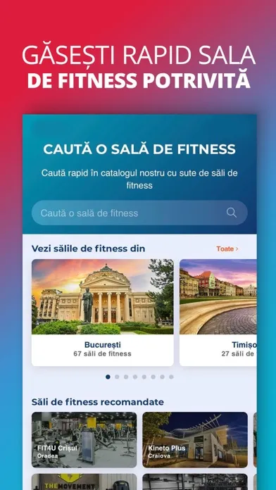 UPfit Romania Screenshots