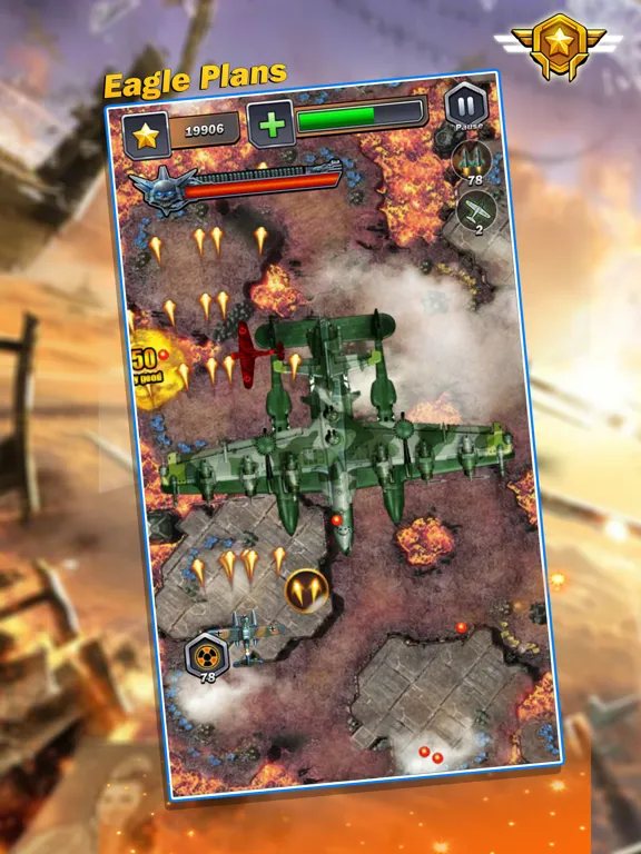 ภาพหน้าจอของ Squadron War: Galactic fighter iPad 