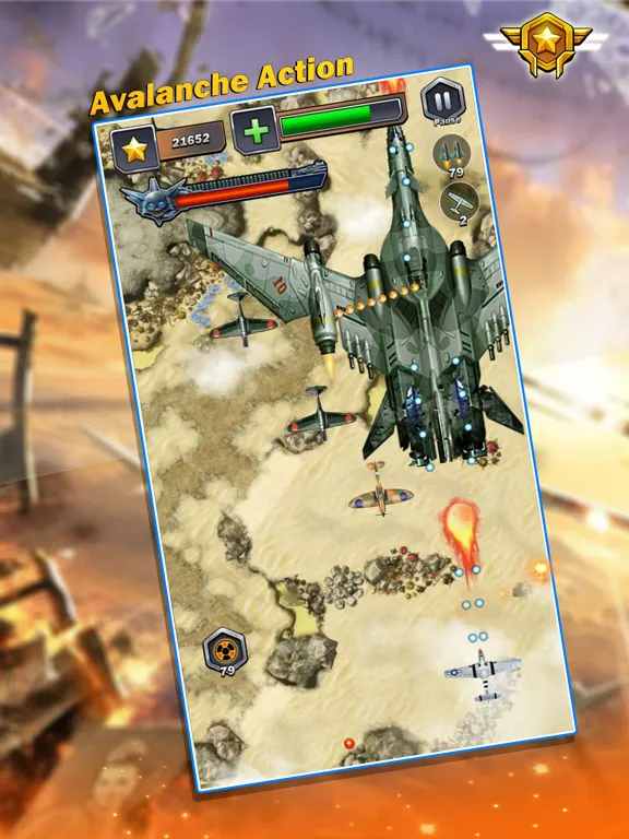 ภาพหน้าจอของ Squadron War: Galactic fighter iPad 