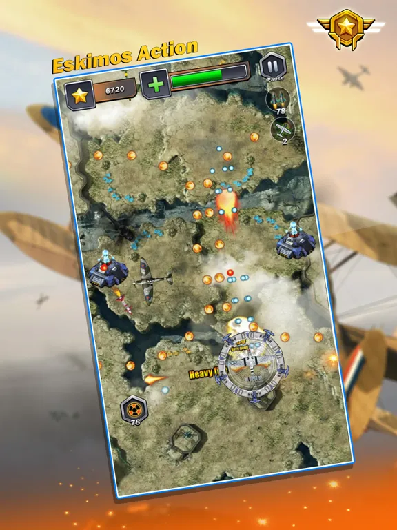 ภาพหน้าจอของ Squadron War: Galactic fighter iPad 
