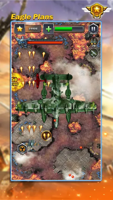 ภาพหน้าจอของ Squadron War: Galactic fighter